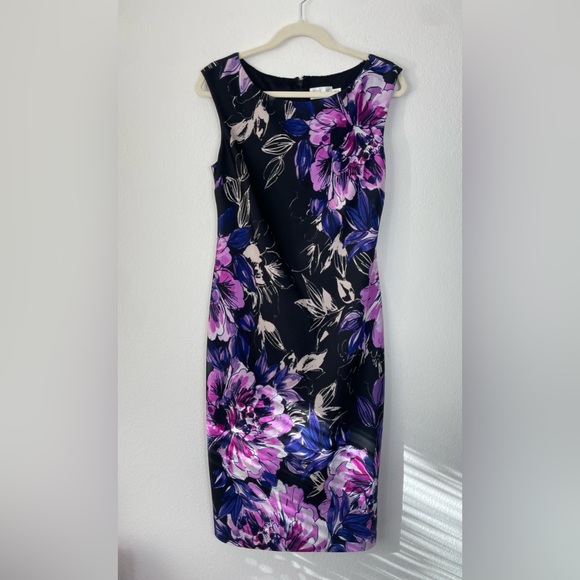 Eliza J Floral Medium Dress Size 10 - Picture 1 of 6